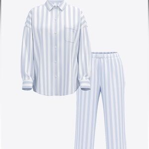 Victorias Secret Striped Sleep Set